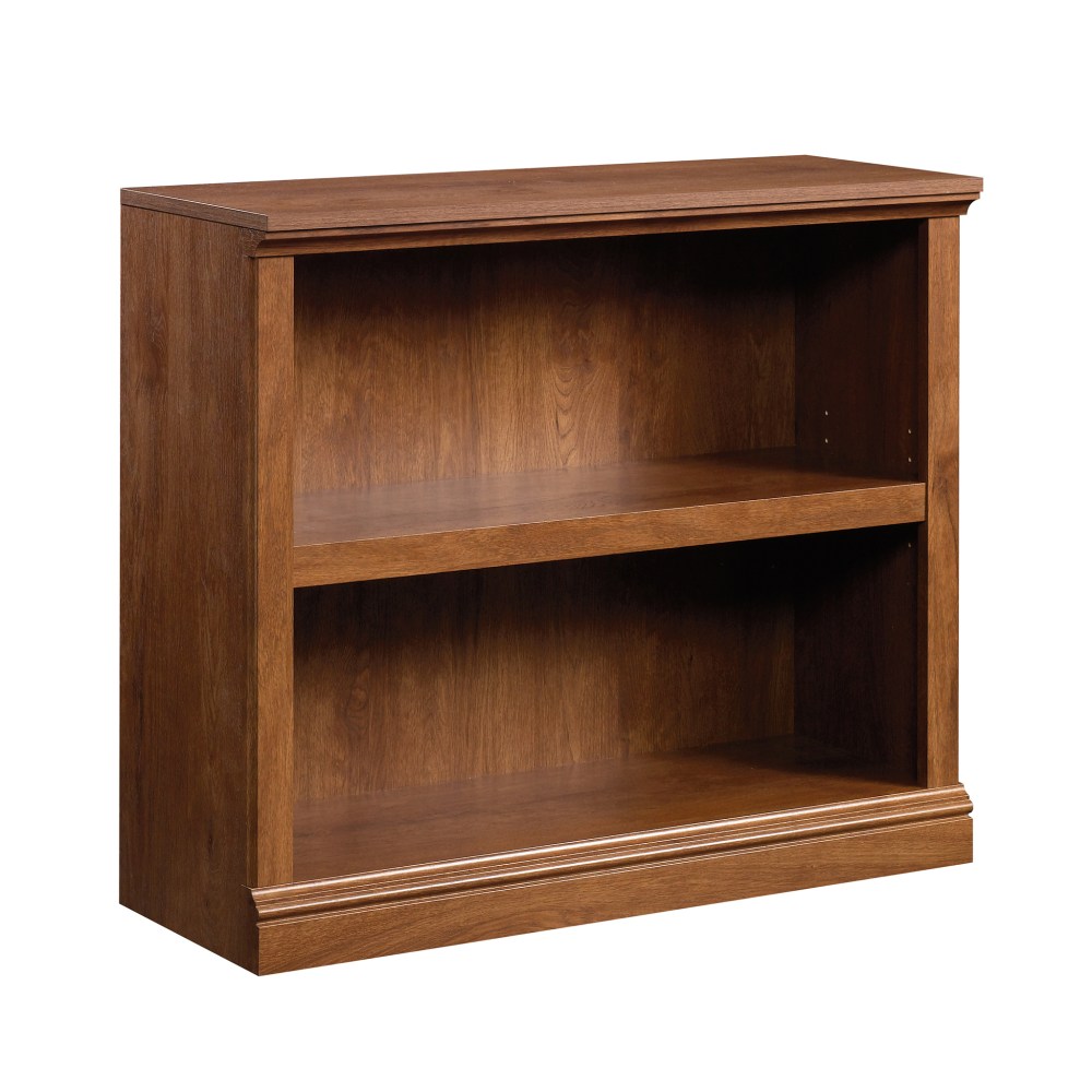 Sauder Select 29 15/16inH 2-Shelf Transitional Bookcase, Oak/Light Finish, Standard Delivery