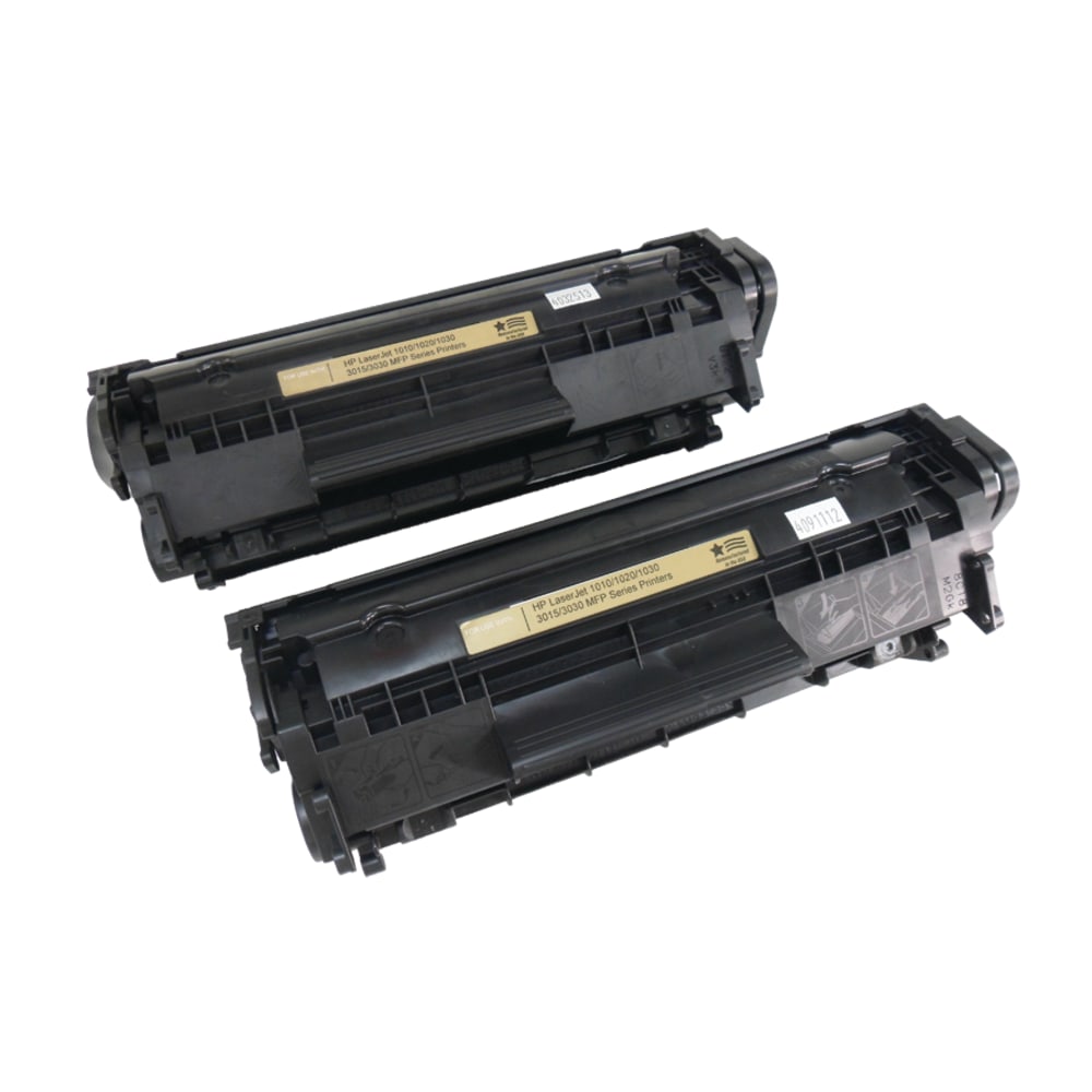 IPW Preserve Remanufactured Black Toner Cartridge Replacement For HP 12A, Q2612D, Pack Of 2, 845-12D-ODP