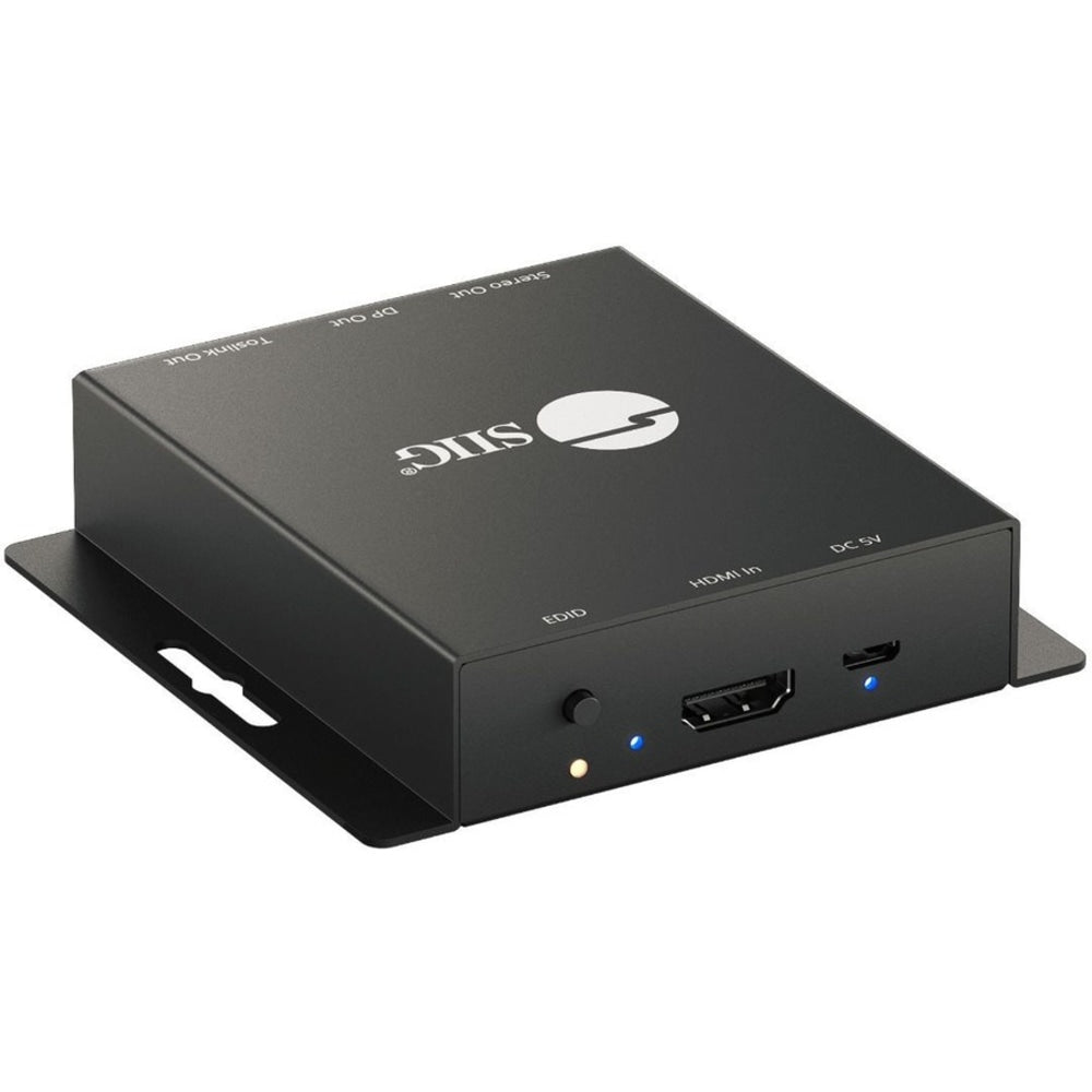 SIIG HDMI 2.0 to DisplayPort 1.2 Converter With Audio Extractor