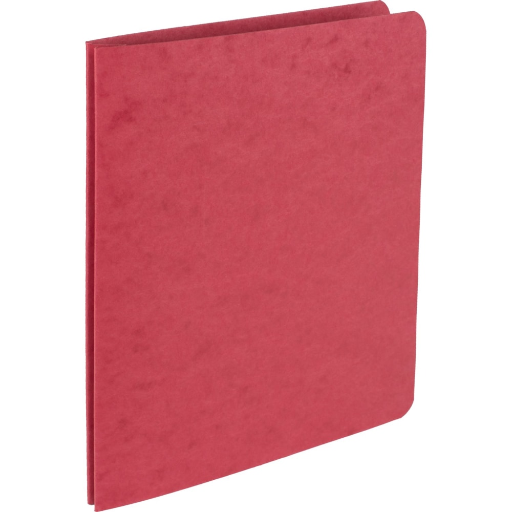 Office Depot Brand Pressboard Side-Bound Report Binders With Fasteners, Executive Red, 60% Recycled, Pack Of 10