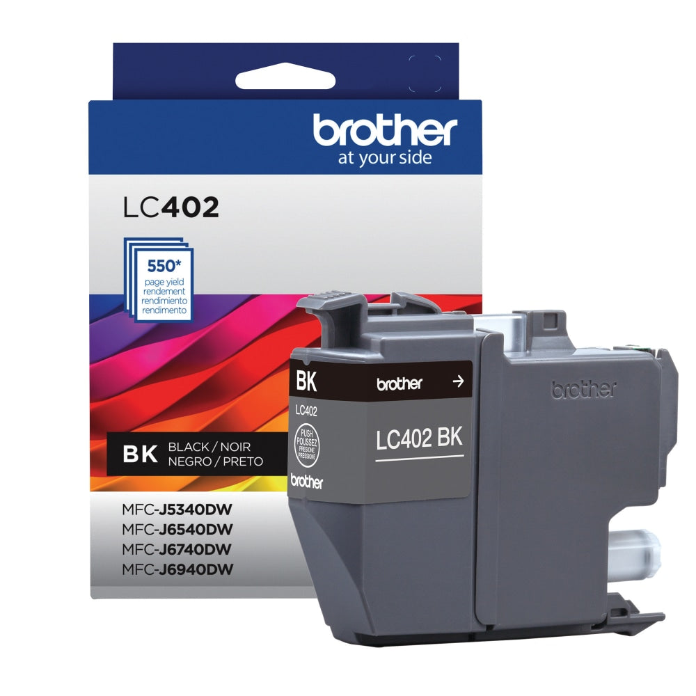 Brother LC402 Black Ink Cartridge, LC402BK