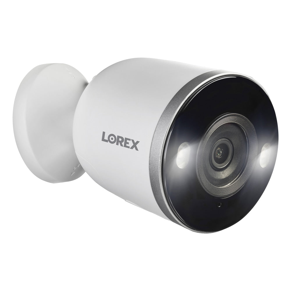 Lorex 2K QHD Indoor/Outdoor Wi-Fi Security Camera, 3.07inH x 3.07inW x 3.5inD, White