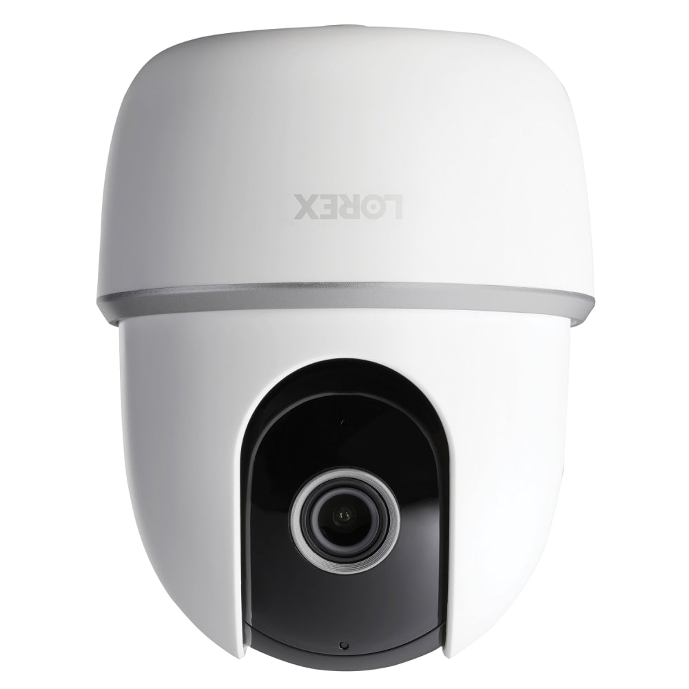 Lorex QHD Indoor Wi-Fi Smart Pan-And-Tilt Security Camera With Person Detection, 4.2inH x 3.9inW x 3.9inD, White