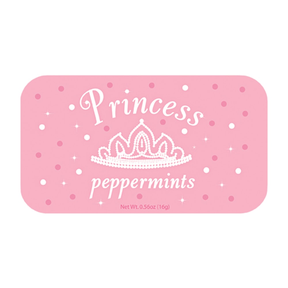 AmuseMints Sugar-Free Mints, Princess, 0.56 Oz, Pack Of 24