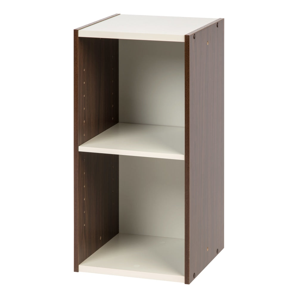 IRIS Sema 24inH Space-Saving-Shelf, Walnut Brown