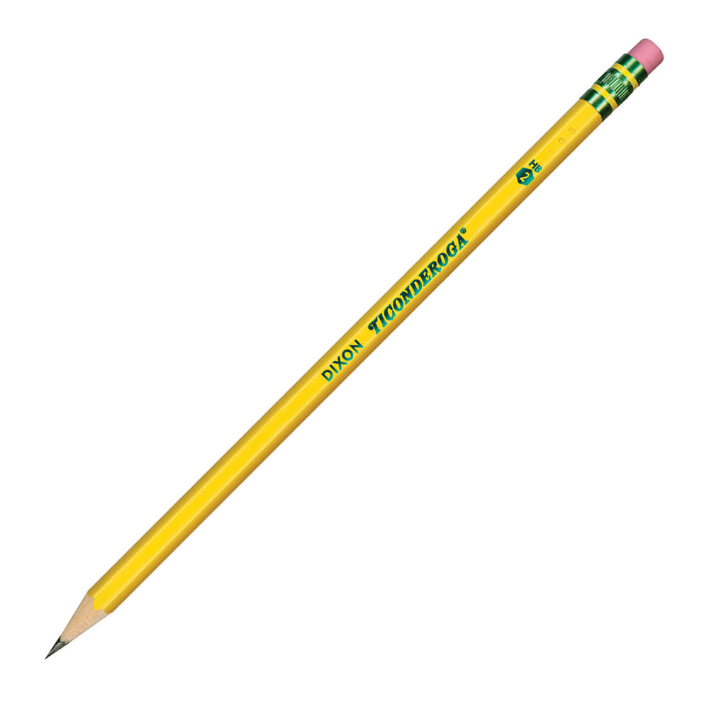 Ticonderoga #2 Pencils, #2 Lead, Soft, Pack of 72