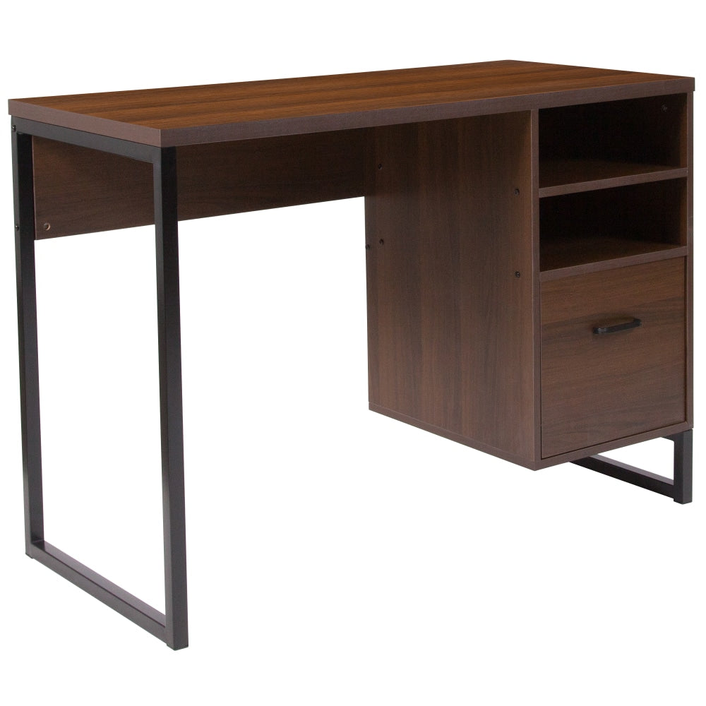 Flash Furniture Northbrook 42inW Computer Desk, Rustic