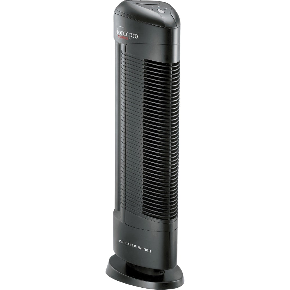 Turbo Ionic Air Purifier, 500 Sq. Ft. Coverage, 28 1/2in x 7 1/2in x 9 1/2in