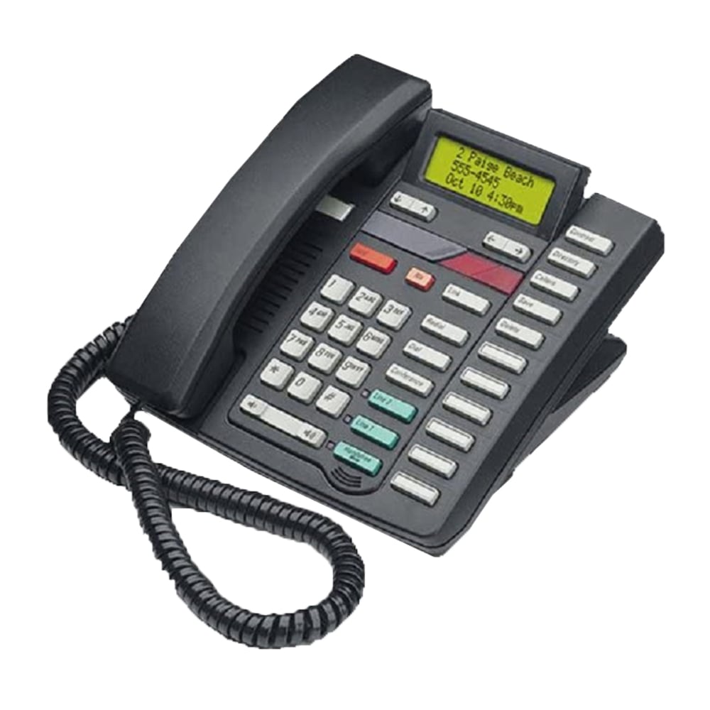 Aastra 9417CW Corded Multiple-Line Phone, Black, Refurbished