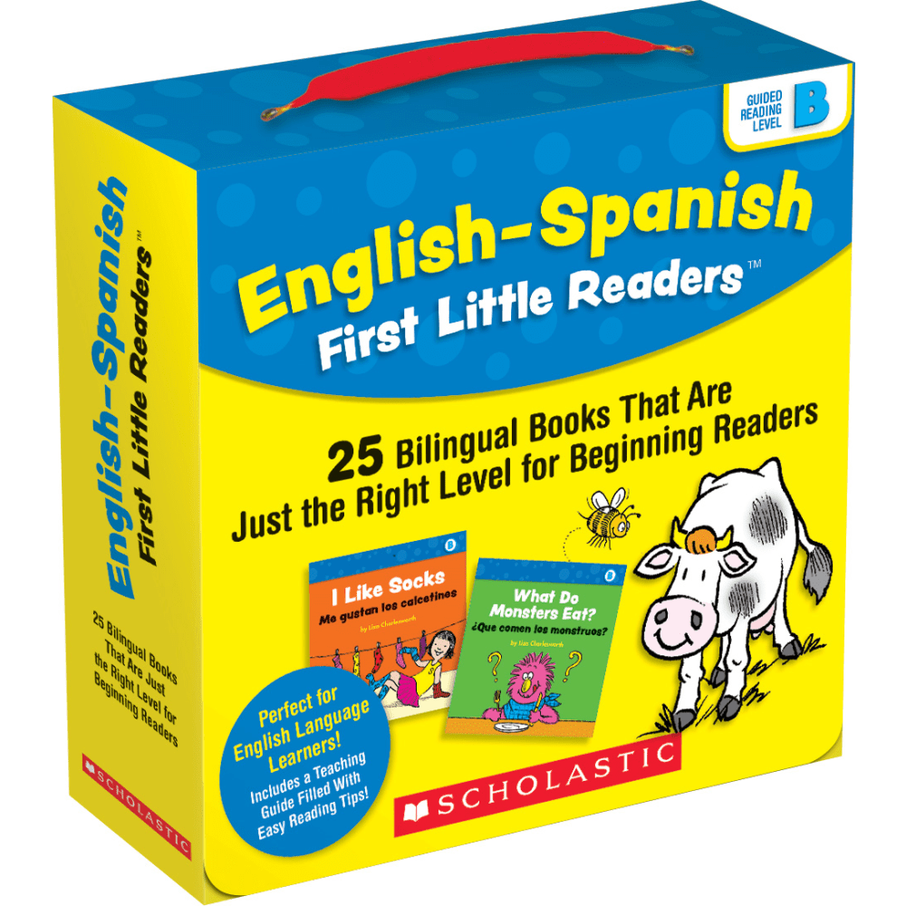 Scholastic Teacher Resources English-Spanish First Little Readers: Guided Reading Level B, Grades Pre-K To 2nd, Set Of 25 Books