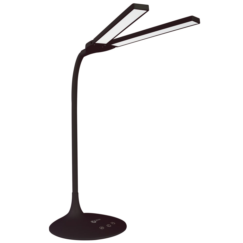 OttLite Wellness Series Pivot LED Desk Lamp, Black