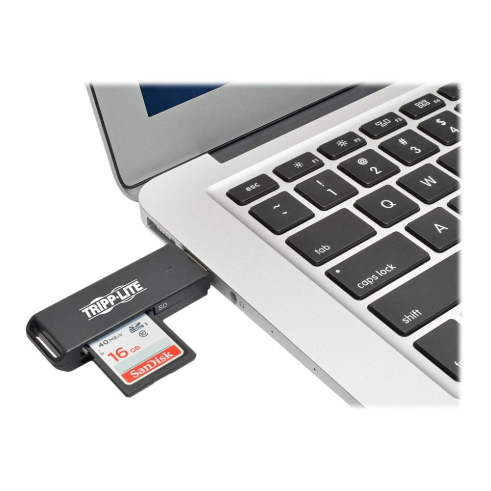 Tripp Lite USB 3.0 SuperSpeed SD/Micro SD Memory Card Media Reader