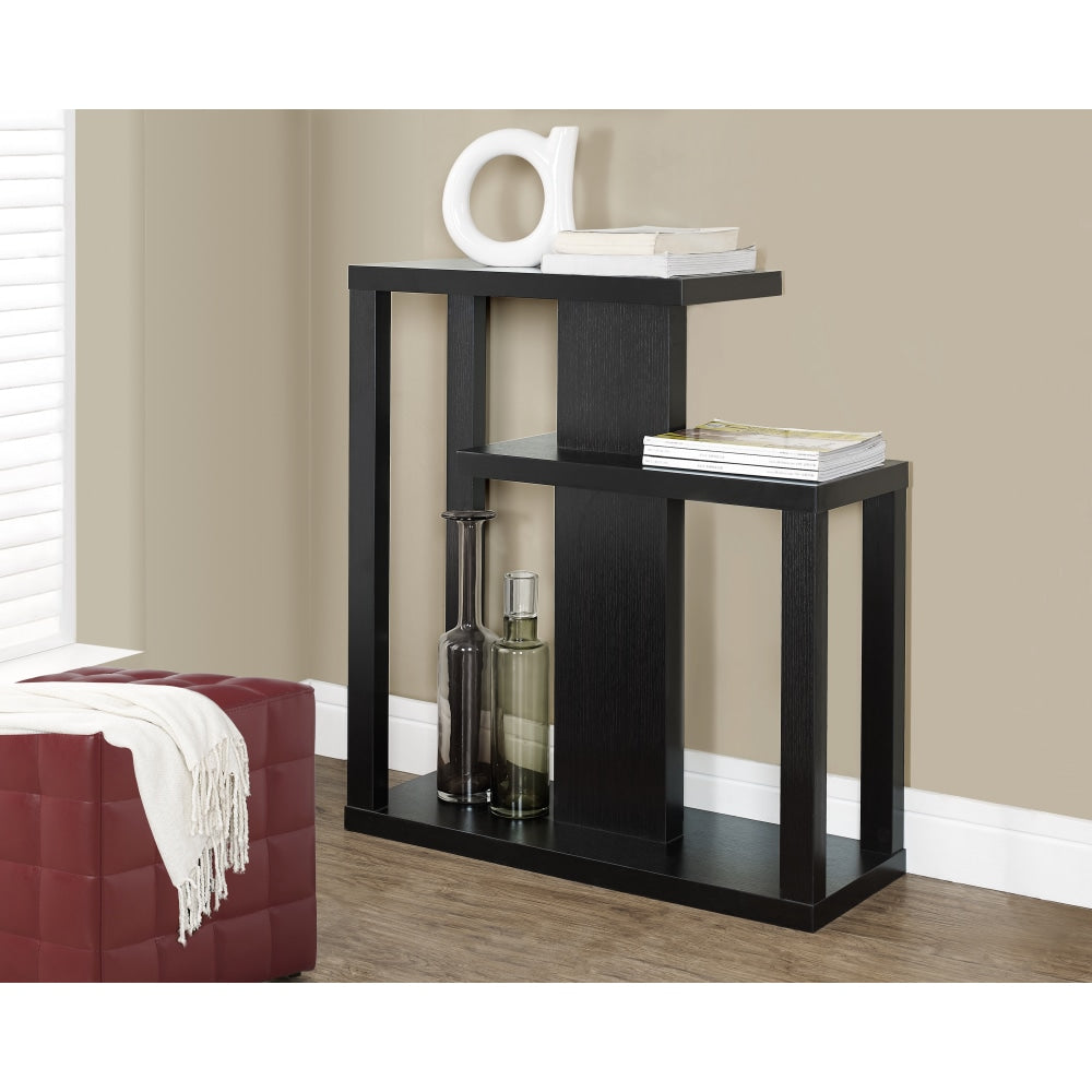 Monarch Specialties Console Table, Staggered, Cappuccino