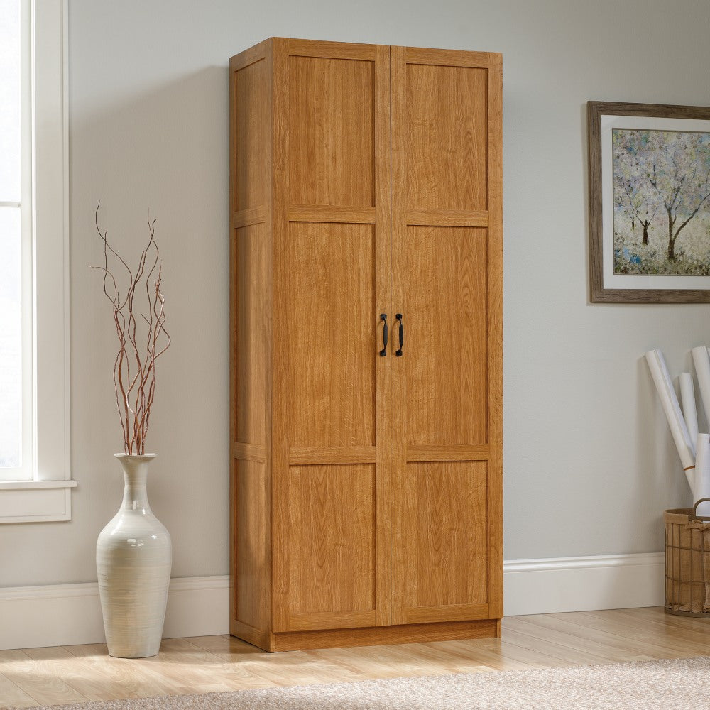 Sauder Select Storage Cabinet, Highland Oak