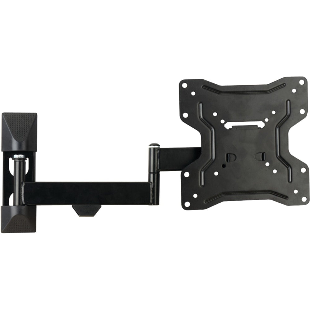 Stanley TMX-102FM Wall Mount for TV - Matte Black - 13in to 42in Screen Support - 50 lb Load Capacity - 75 x 75, 200 x 200 - VESA Mount Compatible