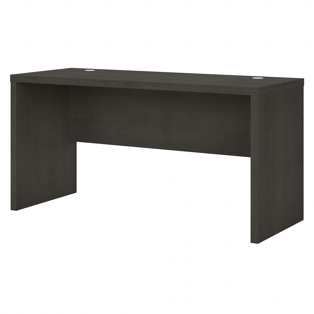 Bush Business Furniture Echo 60inW Credenza Computer Desk, Charcoal Maple, Standard Delivery