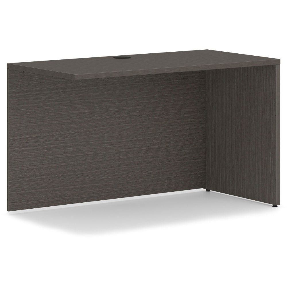 HON Mod 48inW Desk Return Shell Credenza, Slate Teak