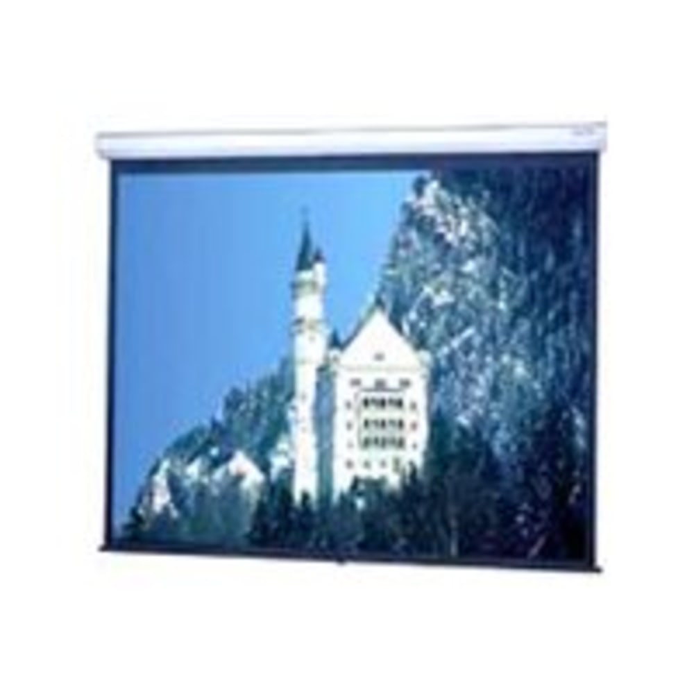 Da-Lite Model C - Projection screen - ceiling mountable, wall mountable - 120in (120.1 in) - 4:3 - High Contrast Matte White