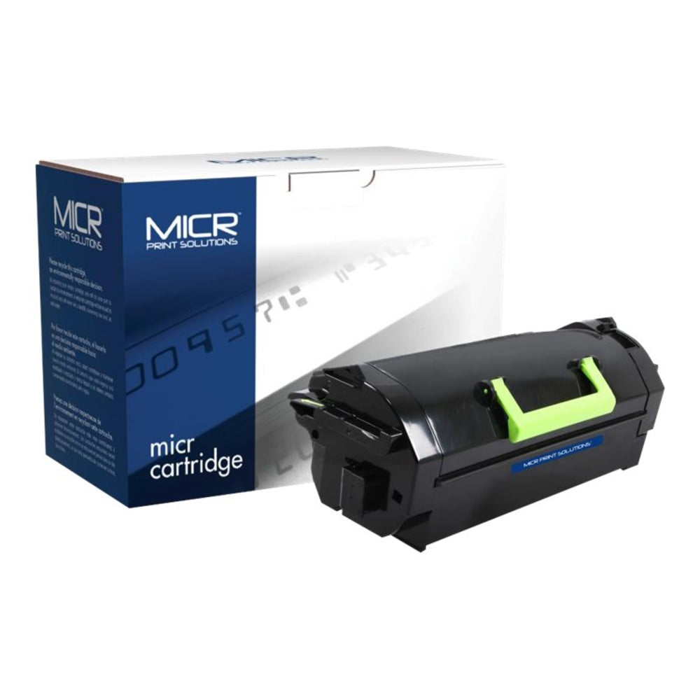 MICR Print Solutions Black High Yield MICR Toner Cartridge Replacement For Lexmark MS710, MCR710M