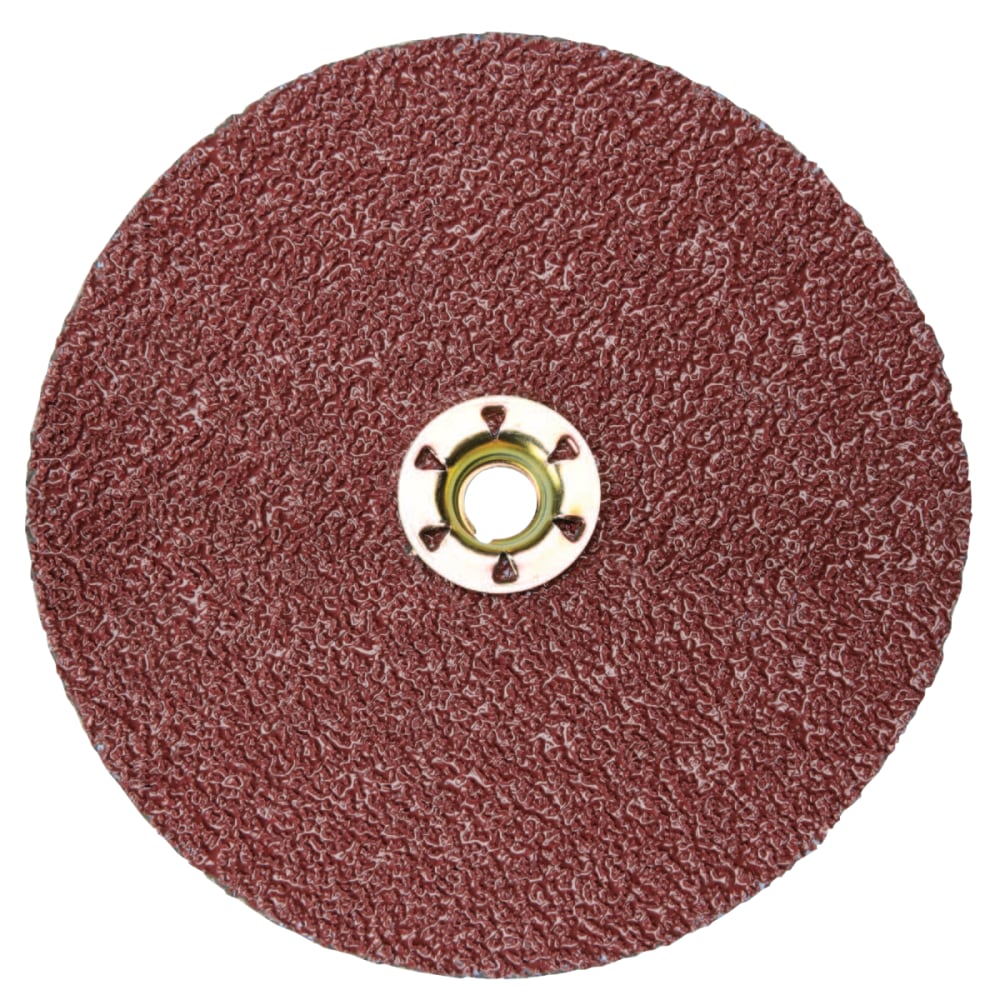 3M Cubitron II Fibre Discs 982C, Shaped Ceramic Grain, 4-1/2 in Dia., 36 Grit