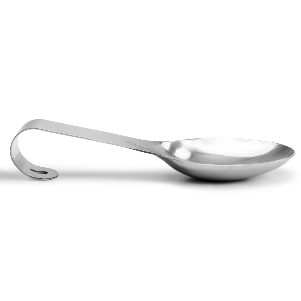 Martha Stewart Spoon And Utensil Rest, 9-3/4in, Silver