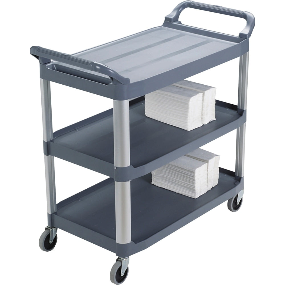 Rubbermaid Xtra Utility Cart, 37 4/5inH x 40 3/5inW x 20inD, Gray