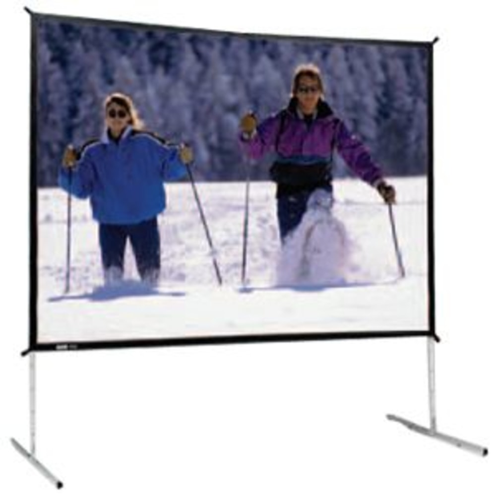 Da-Lite Fast-Fold Deluxe Screen System - Projection screen - 16:9 - Da-Mat