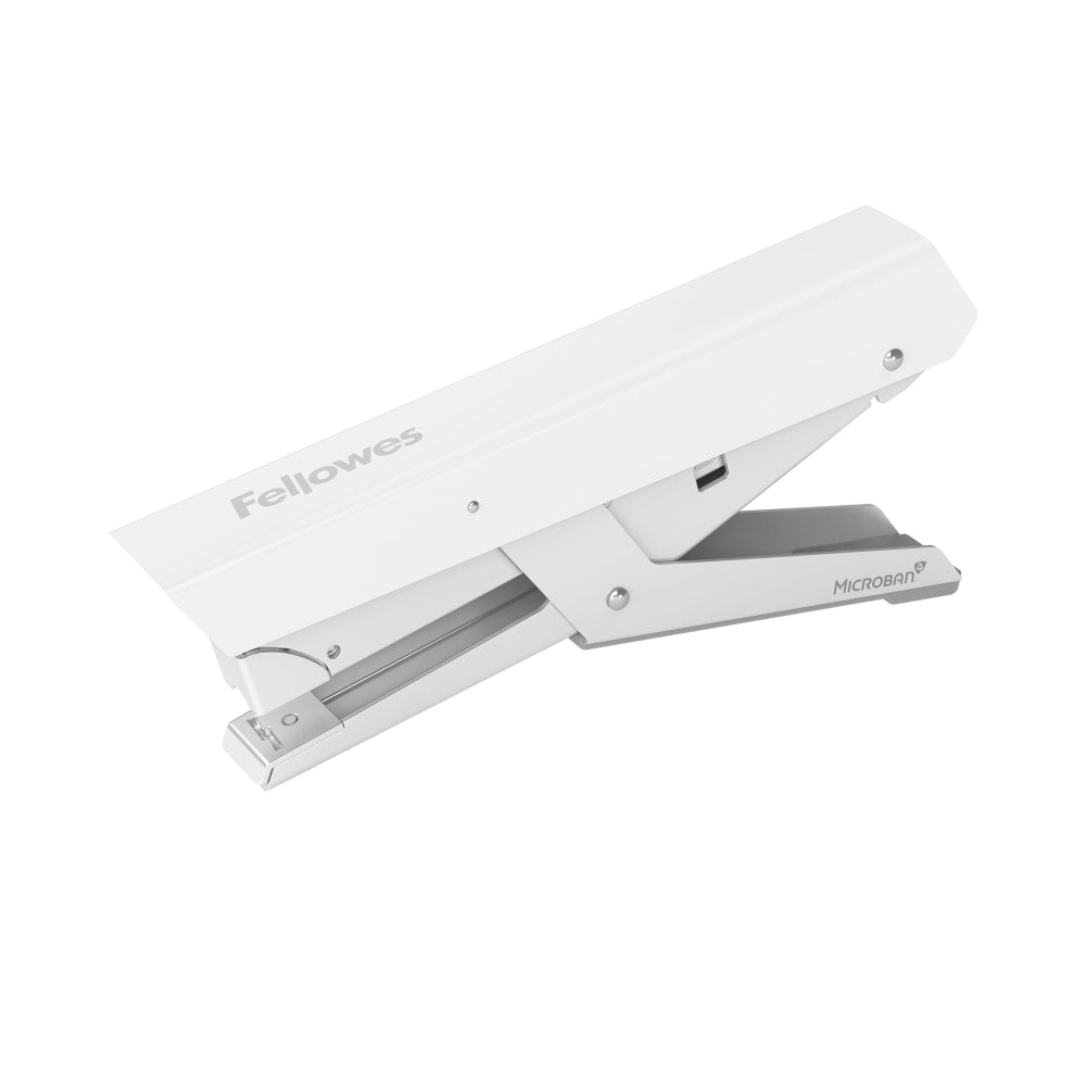 Fellowes LX890 Handheld Plier Stapler, 1in x 7-3/4in, White