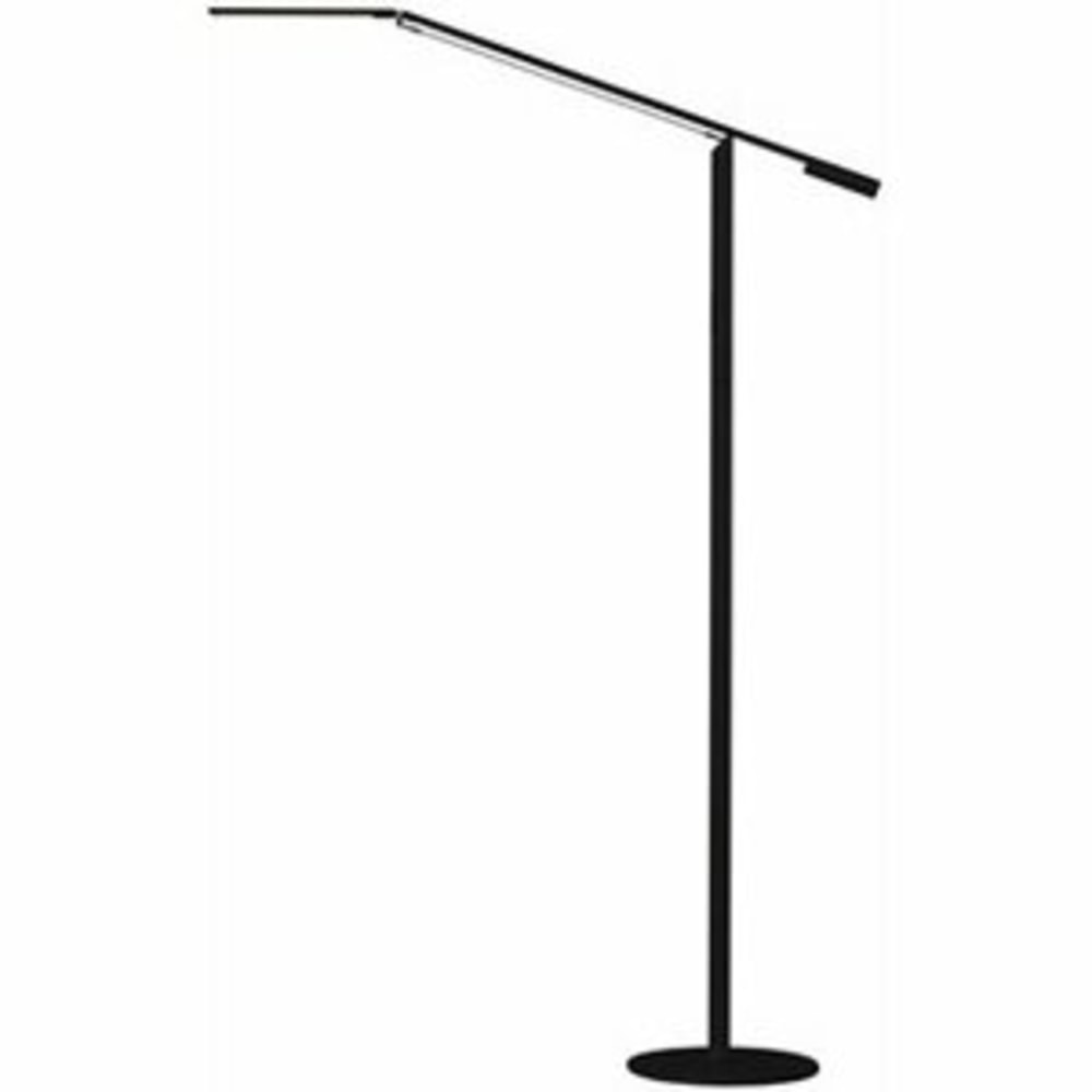 Koncept Equo LED Floor Lamp, 56-3/4inH, Warm/Black