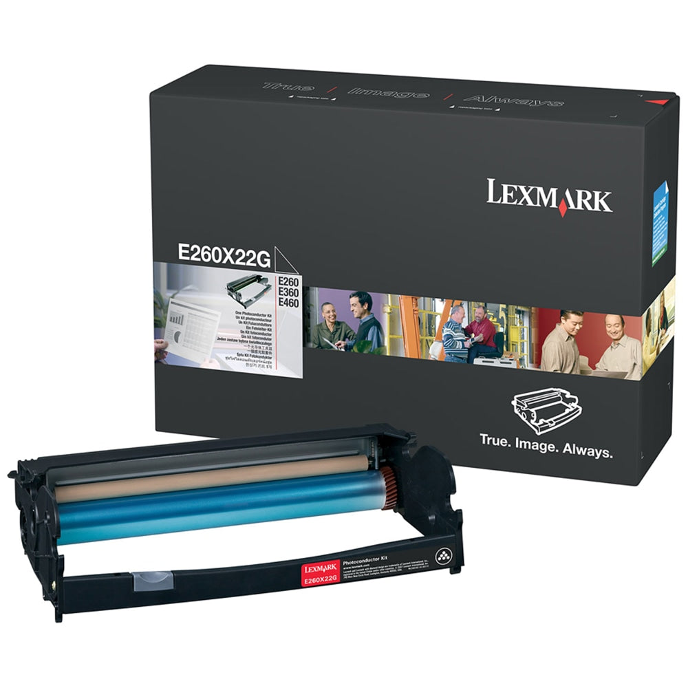 Lexmark E260X22G Black Laser Photoconductor Kit