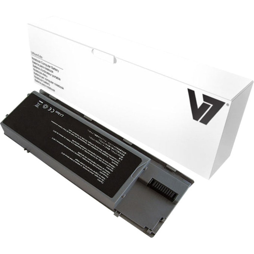 V7 Replacement Battery DELL LATITUDE D620 D630 OEM#312-0383 312-0653 451-10422 6CELL - 5200mAh - Lithium Ion (Li-Ion)