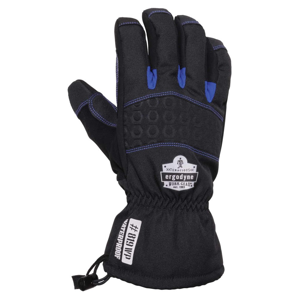 Ergodyne ProFlex 819WP Extreme Thermal Waterproof Gloves, X-Large, Black