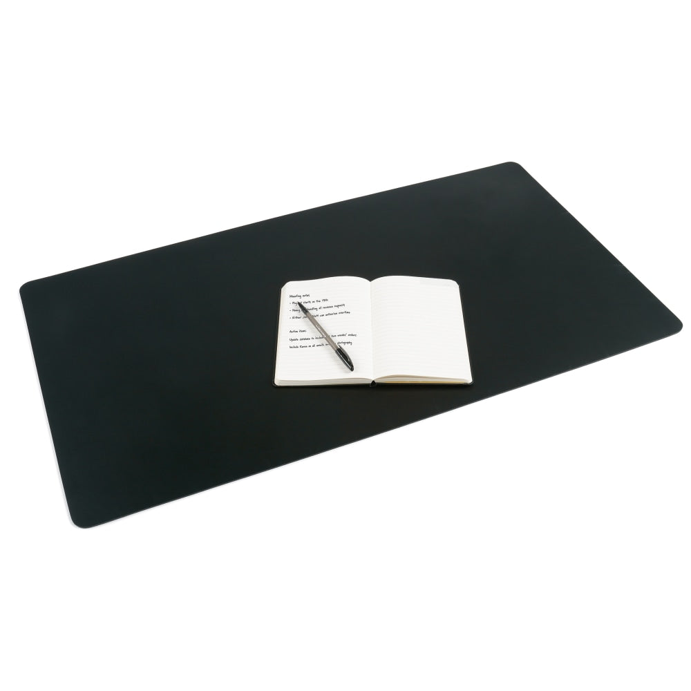 Realspace Ultra-Smooth Writing Surface With Antimicrobial  Protection,  19 3/10in H X 35 2/5in W , Black