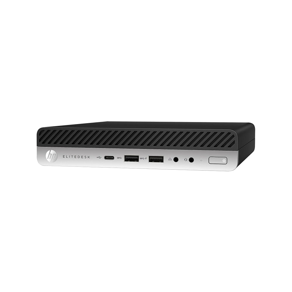 HP EliteDesk 800 G3-Mini Refurbished Desktop PC, Intel Core i5-7500T, 8GB Memory, 256GB Solid State Drive, Windows 10 Pro