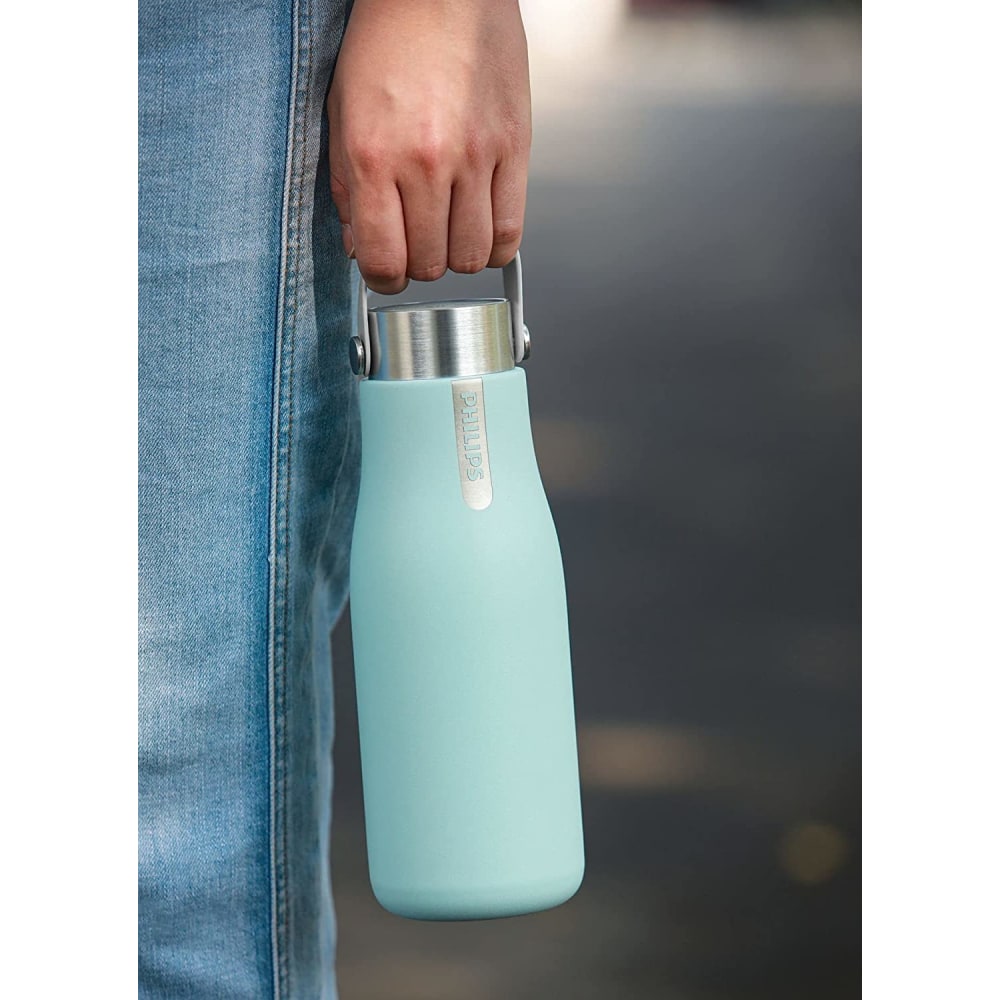 Philips UV Smart Bottle, 20 Oz, Blue