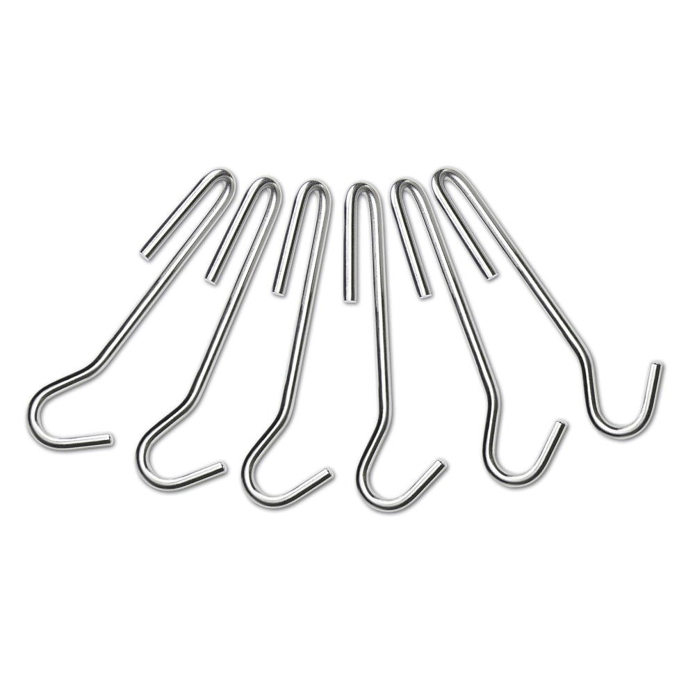 Cuisinart Universal Pot Rack Hooks, Silver, Set Of 6 Hooks