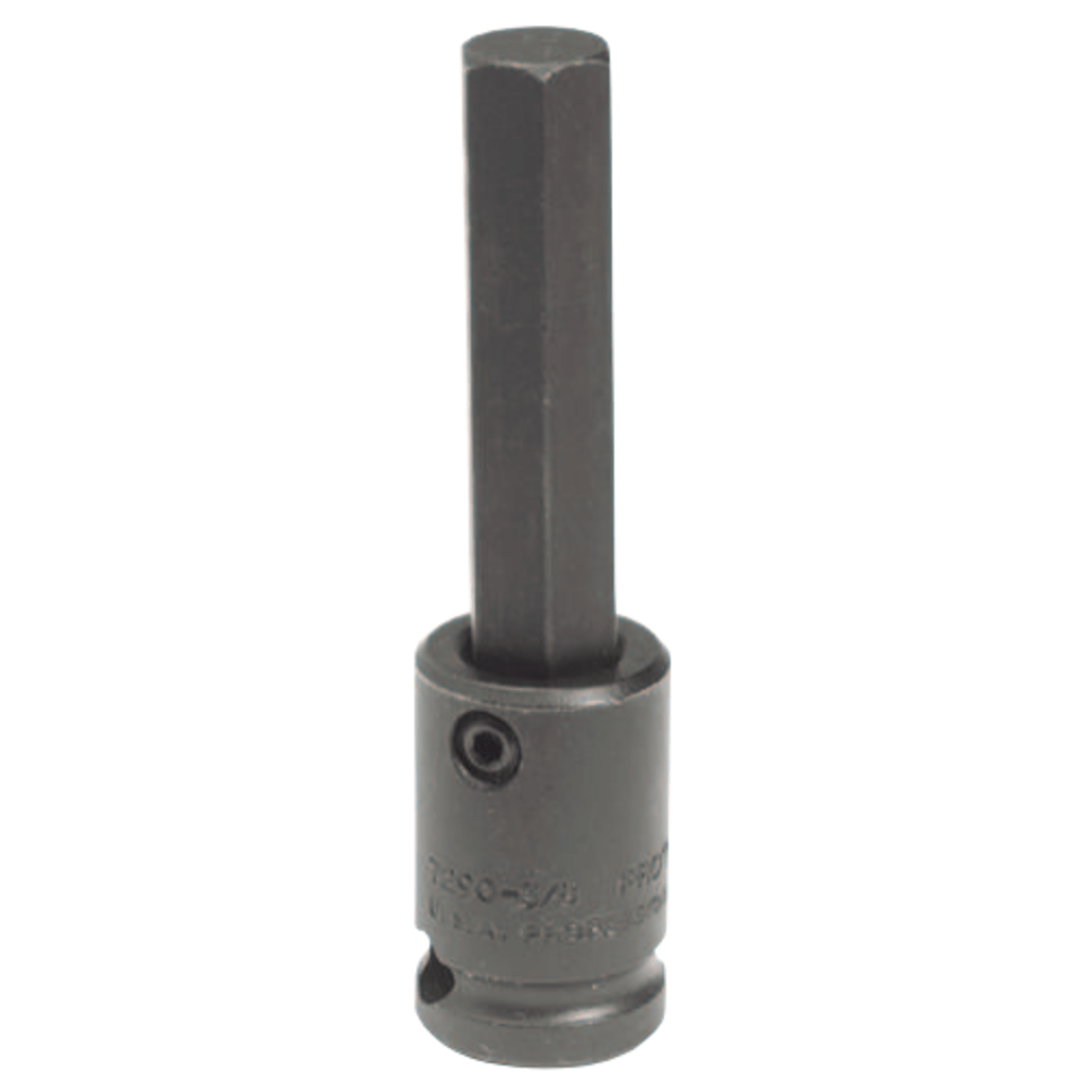 PROTO Impact Hex Bit Socket, 3/8in Drive, 3/16in Bit