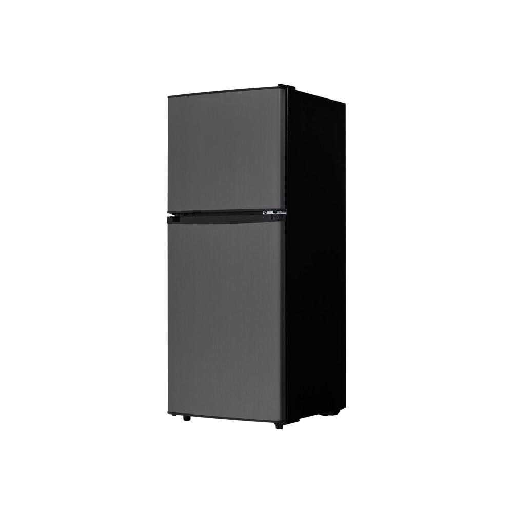 Danby DCR047A1BBSL - Refrigerator/freezer - top-freezer - width: 19 in - depth: 21.1 in - height: 48.1 in - 4.7 cu. ft - black/stainless steel look