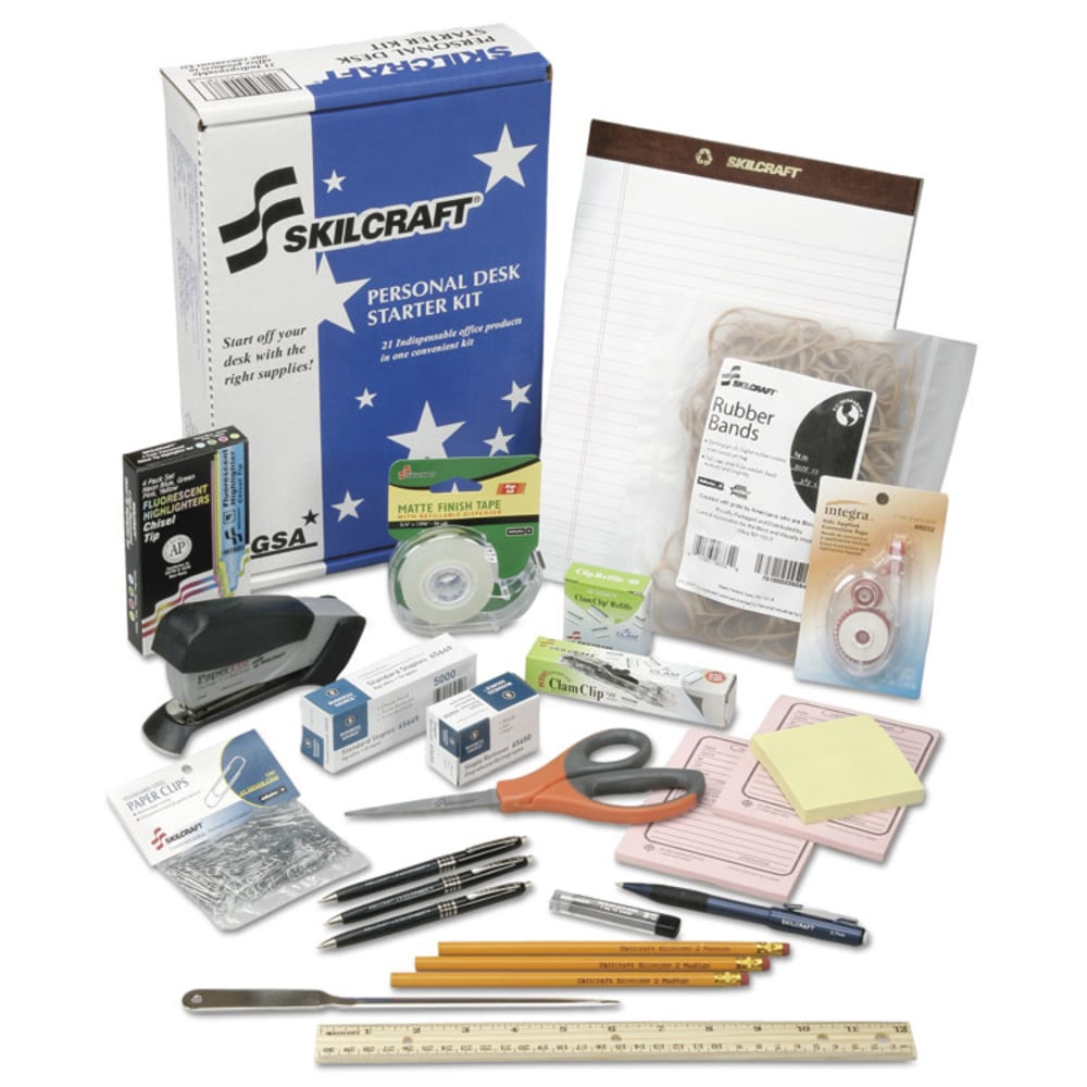 SKILCRAFT Employee Startup Kit (AbilityOne 7520-01-493-6006)