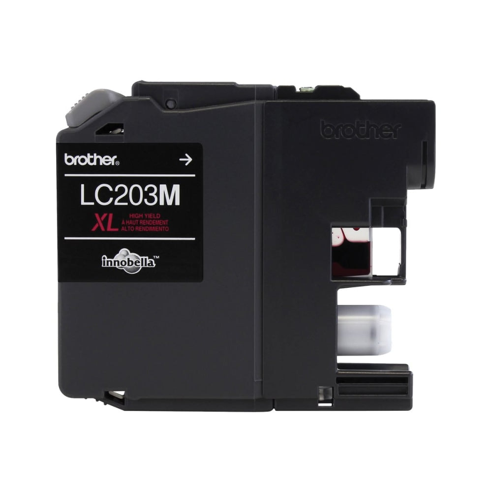 Brother LC203 Magenta High-Yield Ink Cartridge, LC203MS