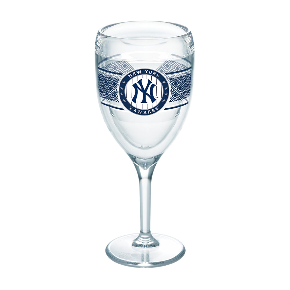 Tervis MLB Select Wine Glass, 9 Oz, New York Yankees