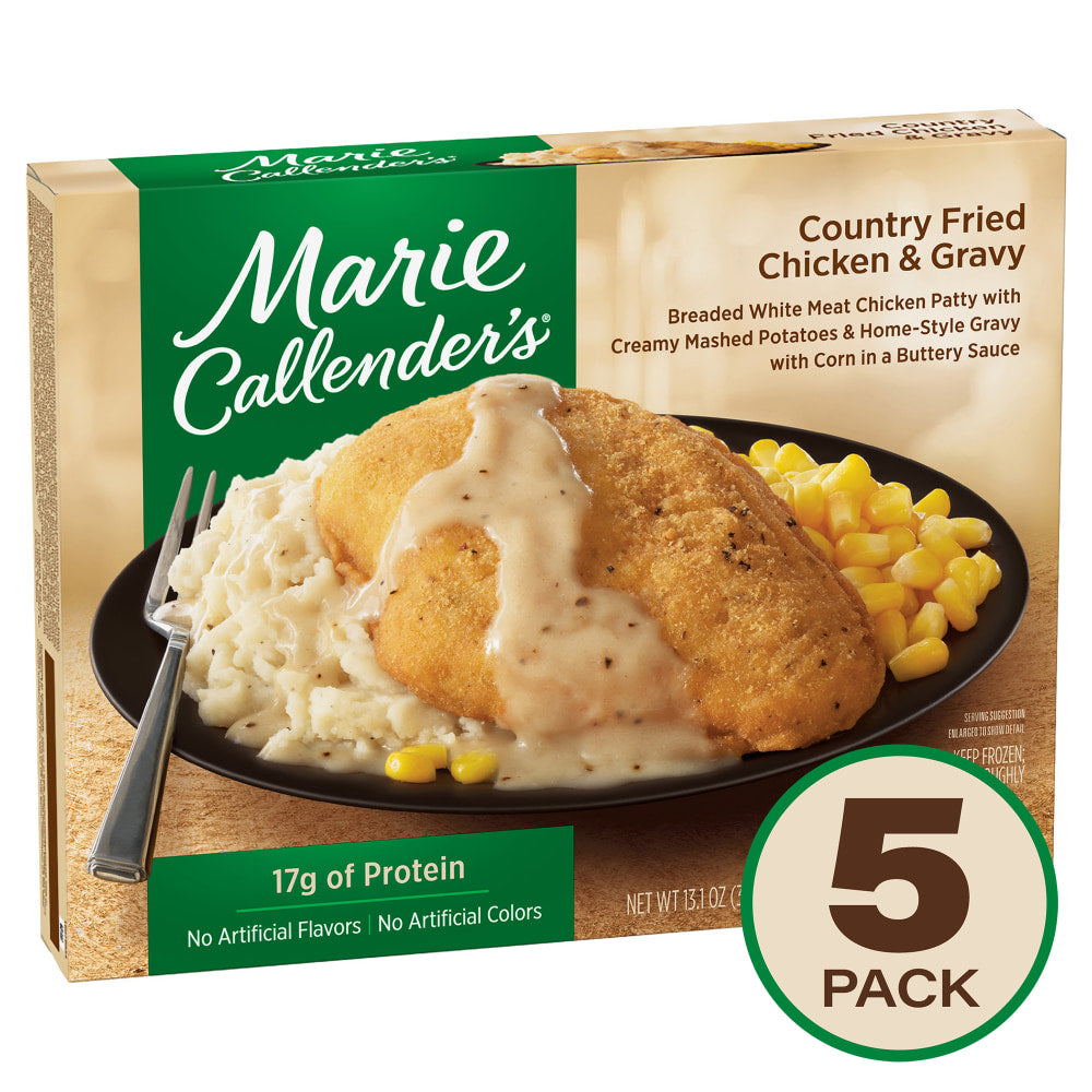 Marie Callenders Country Fried Chicken And Gravy, 13.1 Oz, Pack Of 5