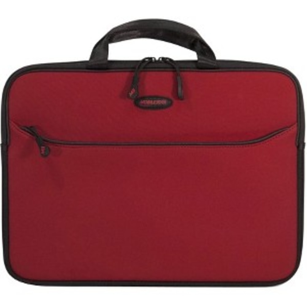 Mobile Edge SlipSuit Carrying Case (Sleeve) for 14in Notebook - Crimson Red - Ethylene Vinyl Acetate (EVA) Body - Handle - 11.2in Height x 14.2in Width x 1.5in Depth