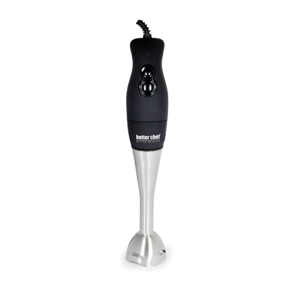 Better Chef DualPro Handheld Immersion Blender, Black