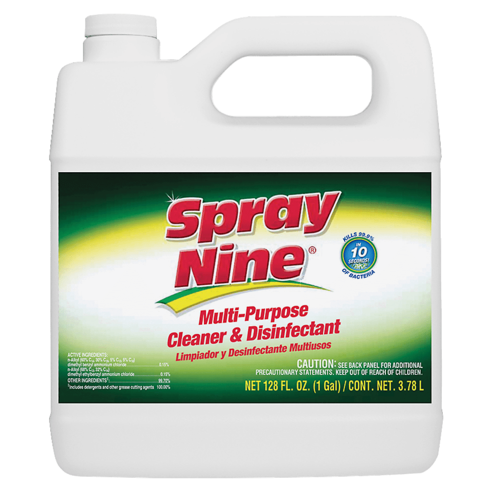 Spray Nine Heavy-Duty Cleaner And Degreaser Disinfectant Liquid, 128 Oz Bottle