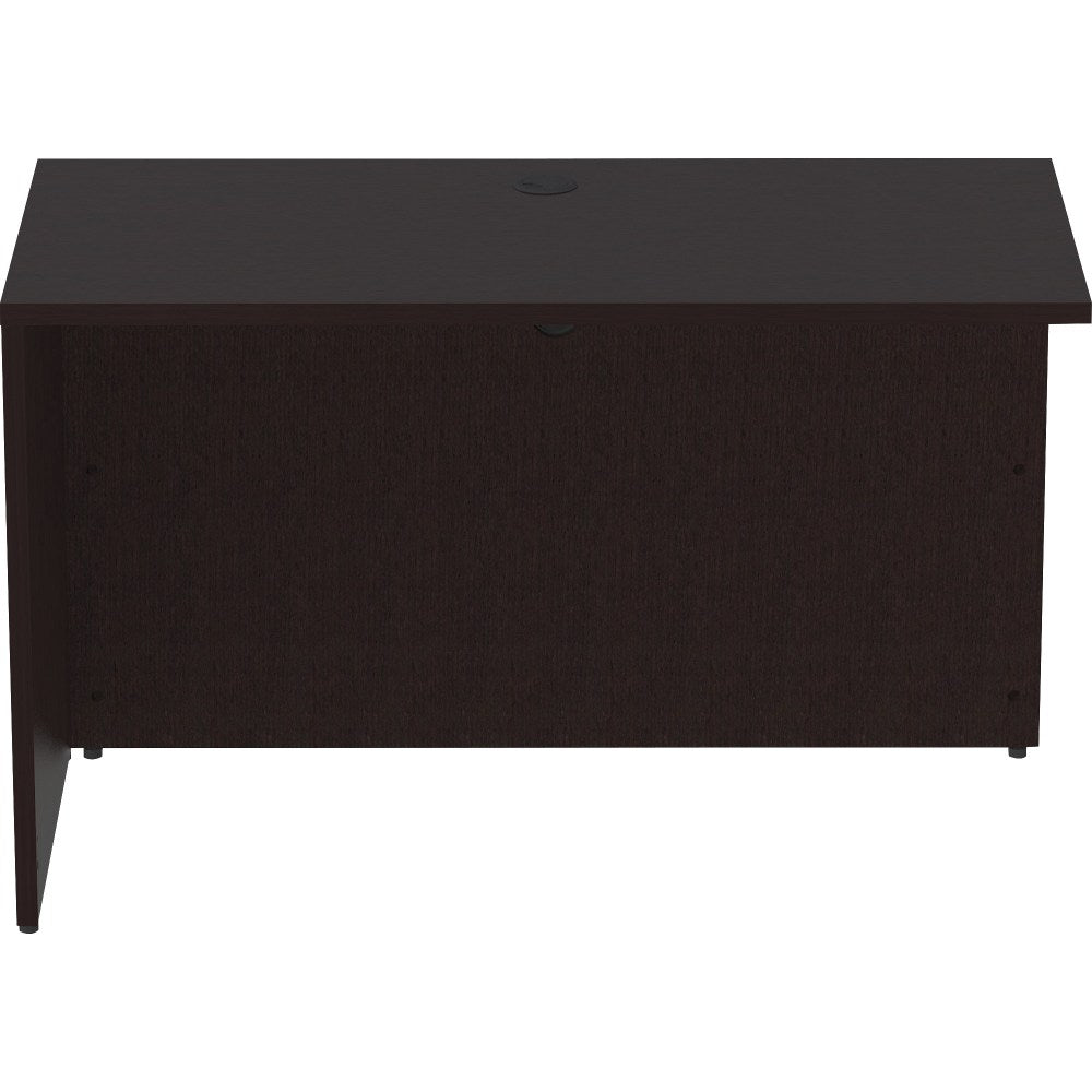 Lorell Essentials 48inW Desk Return, Espresso