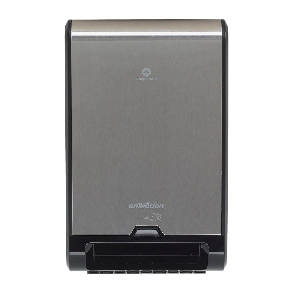 enMotion Flex by GP PRO, Automated Touchless Paper Towel Dispenser, 59766, 13.31in x 7.96in x 21.25in, Stainless Steel, 1 Dispenser