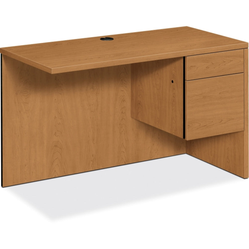 HON 10500 48inW Right Desk Return, Harvest Cherry