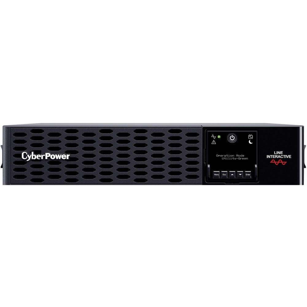 CyberPower PR3000RTXL2UAN New Smart App Sinewave UPS Systems - 3000VA/3000W, 120 VAC, NEMA L5-30P, 2U, Rack / Tower, Sine Wave, 9 Outlets, LCD, PowerPanel Business, $400000 CEG, 3YR Warranty