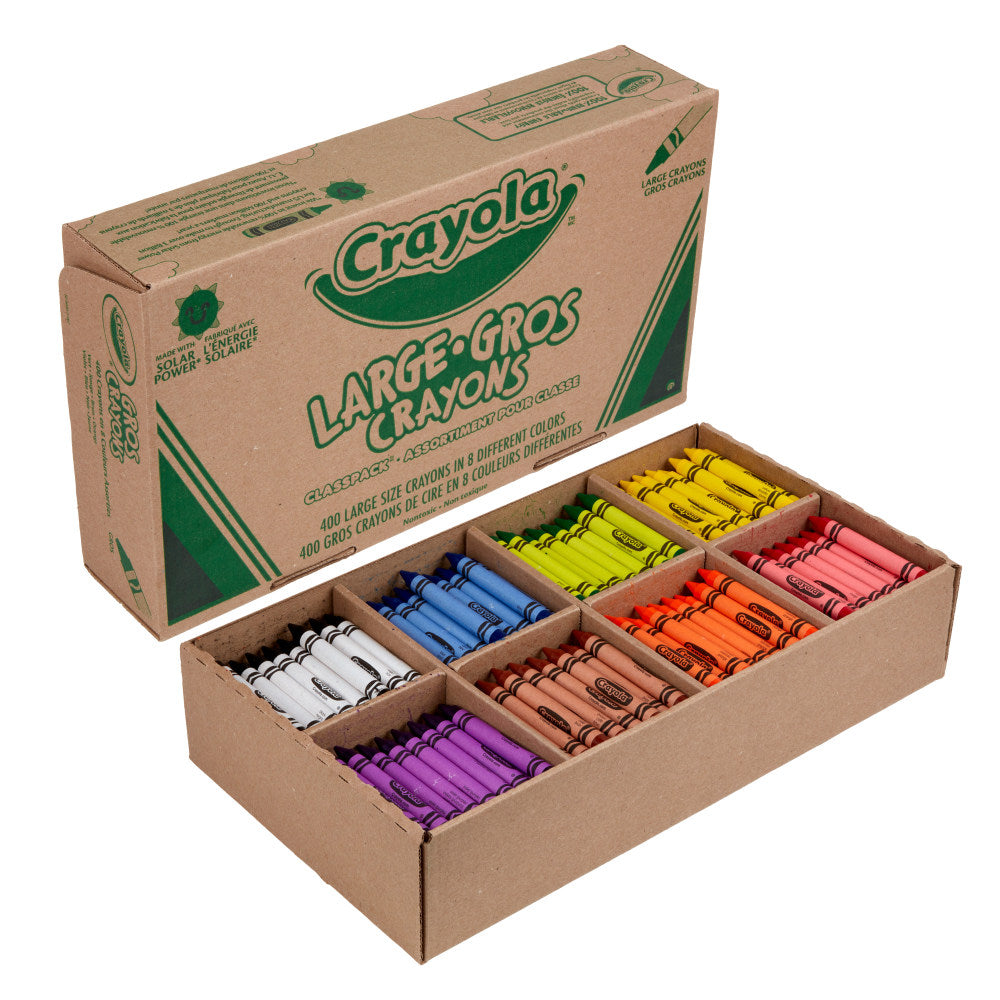 Crayola Crayons, Assorted Colors, Classpack Of 400 Crayons